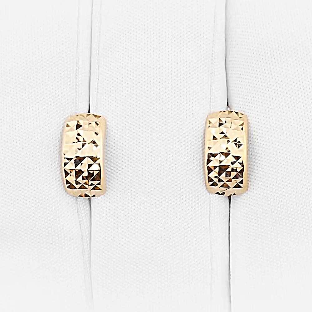 Серьги из красного золота 585 пробы