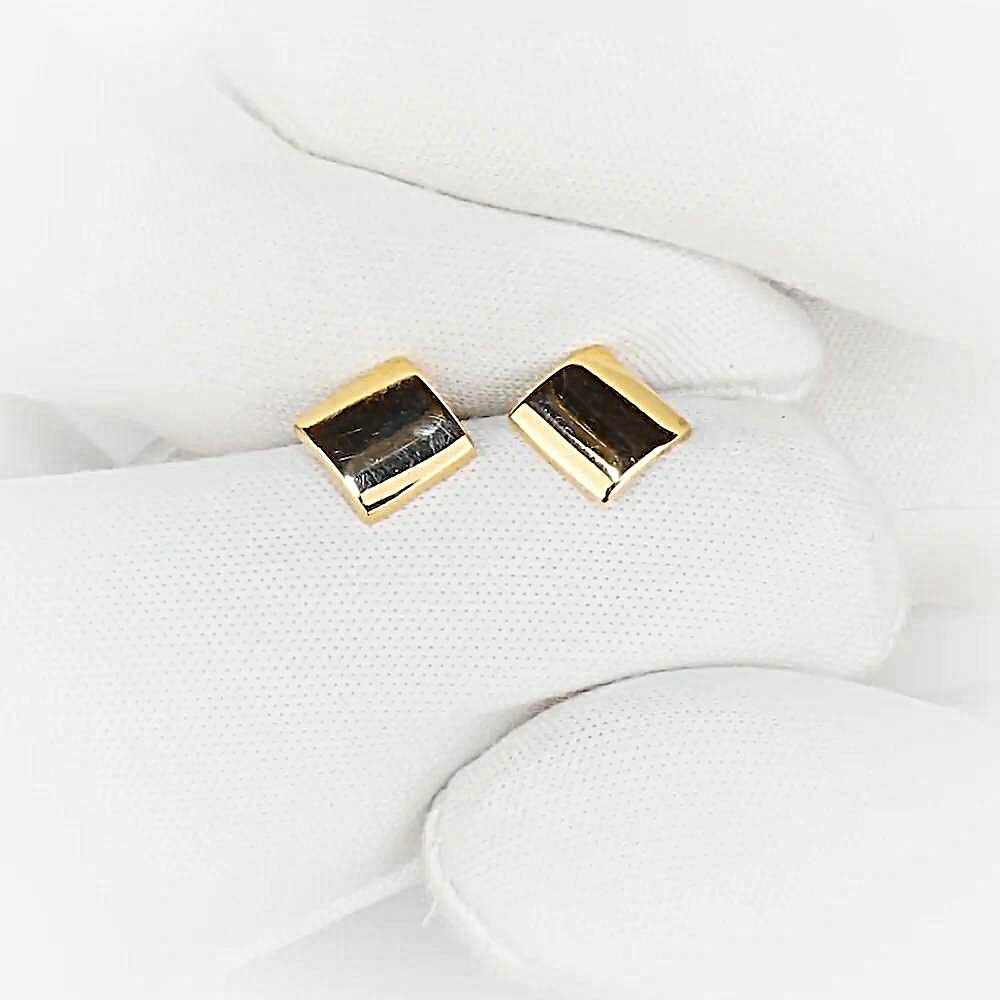 Серьги из красного золота 585 пробы 1