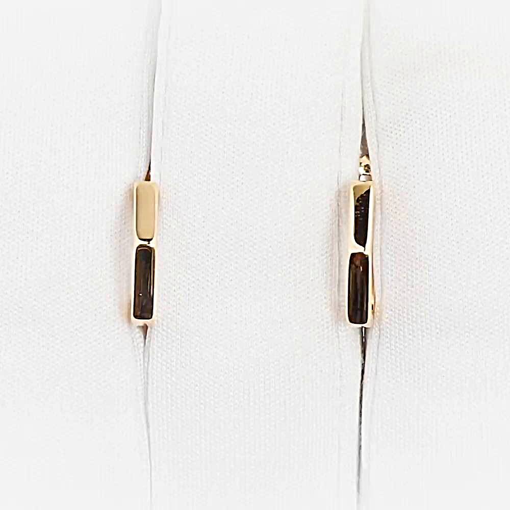 Серьги из красного золота 585 пробы