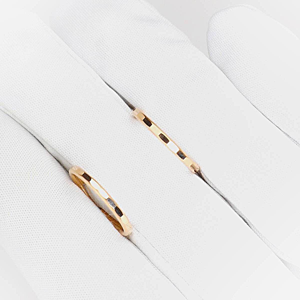 Серьги конго из красного золота 585 пробы 1