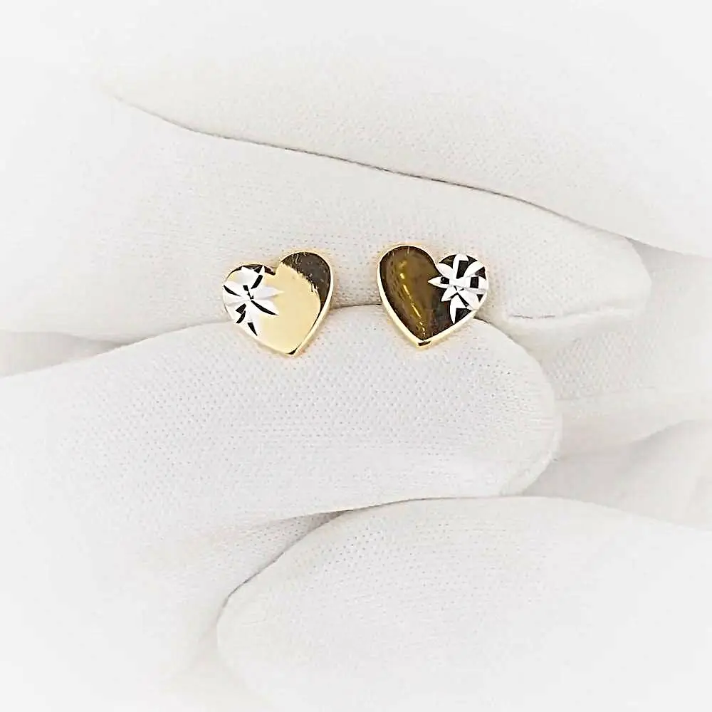 Серьги из красного золота 585 пробы 2