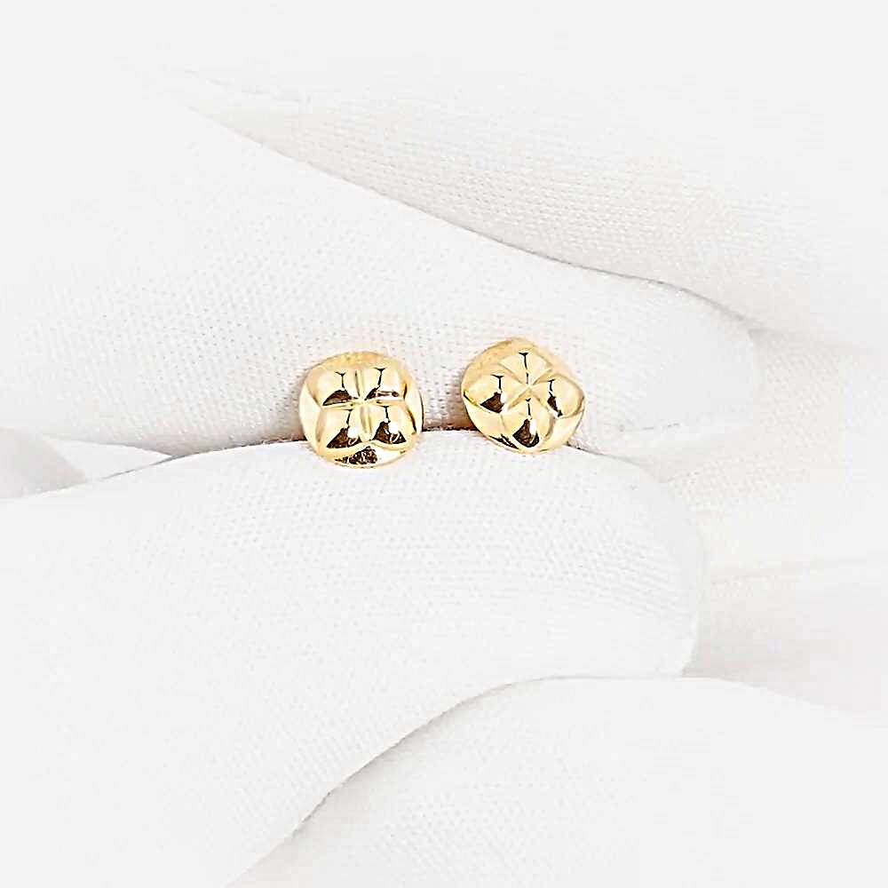 Серьги из красного золота 585 пробы