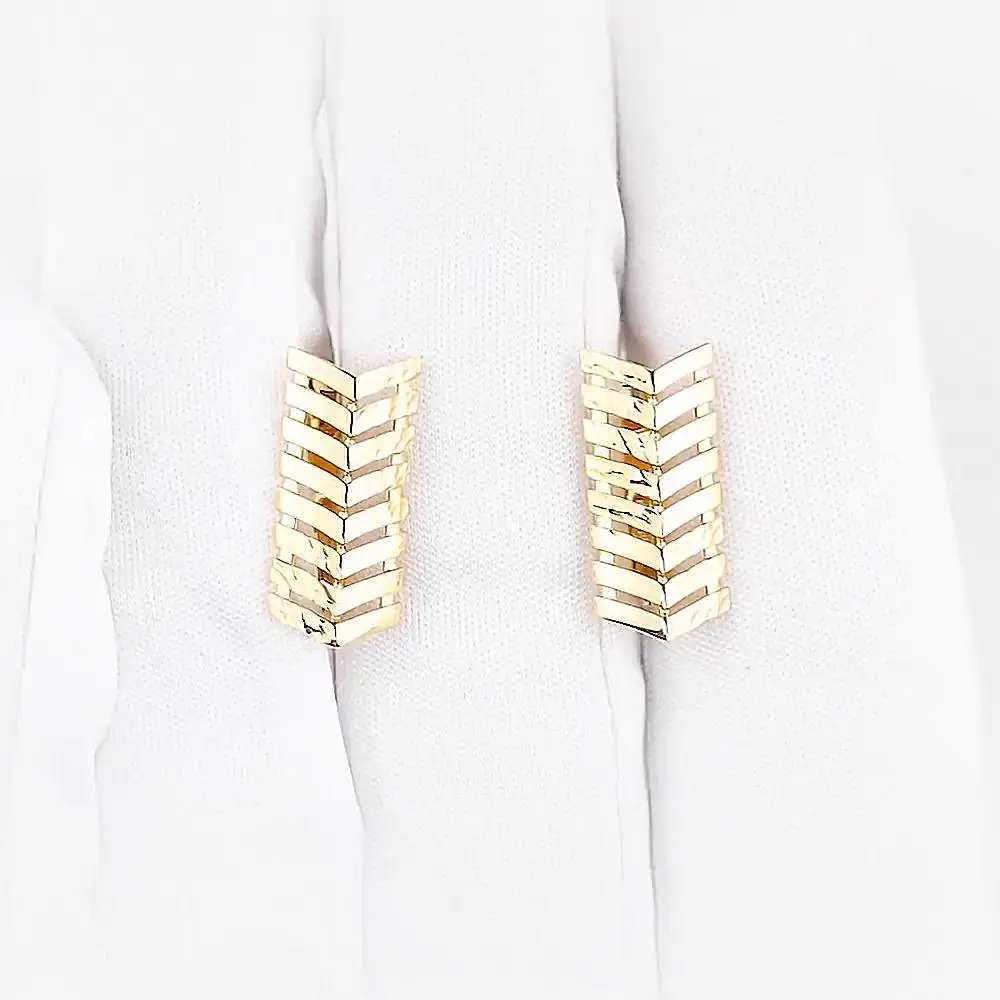 Серьги из красного золота 375 пробы 2