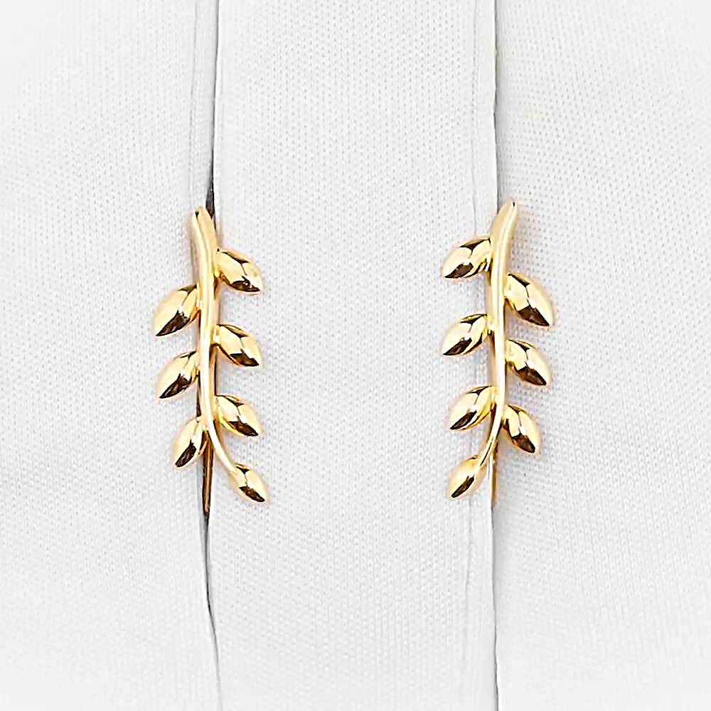 Серьги из красного золота 375 пробы
