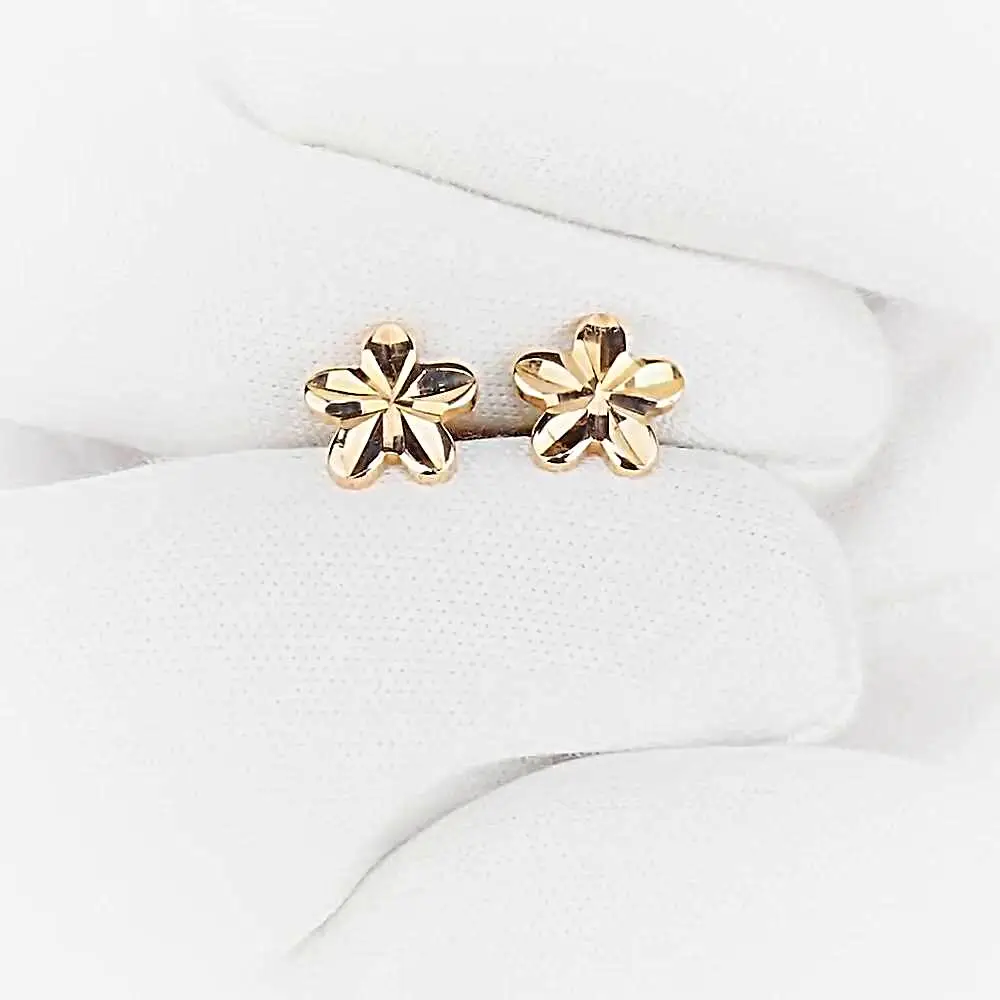 Серьги из красного золота 375 пробы 2
