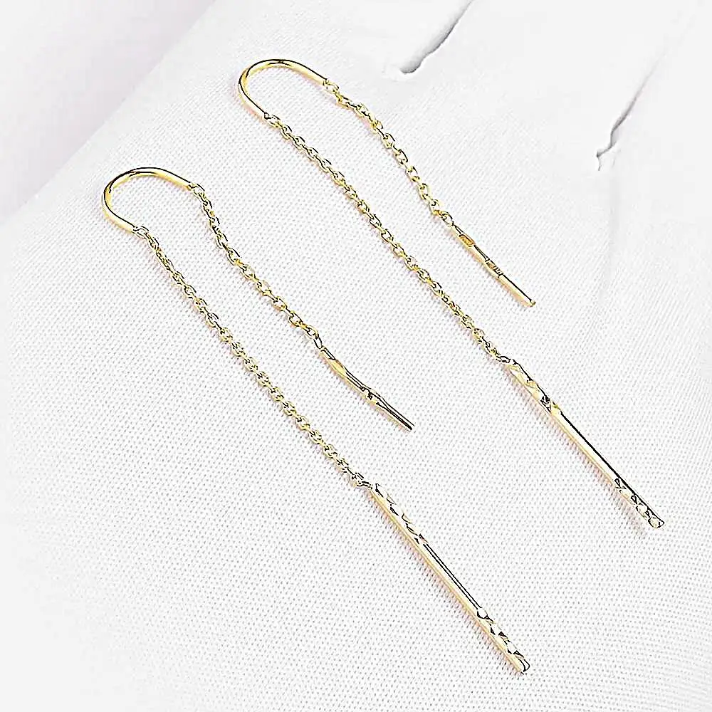 Серьги из красного золота 375 пробы 2