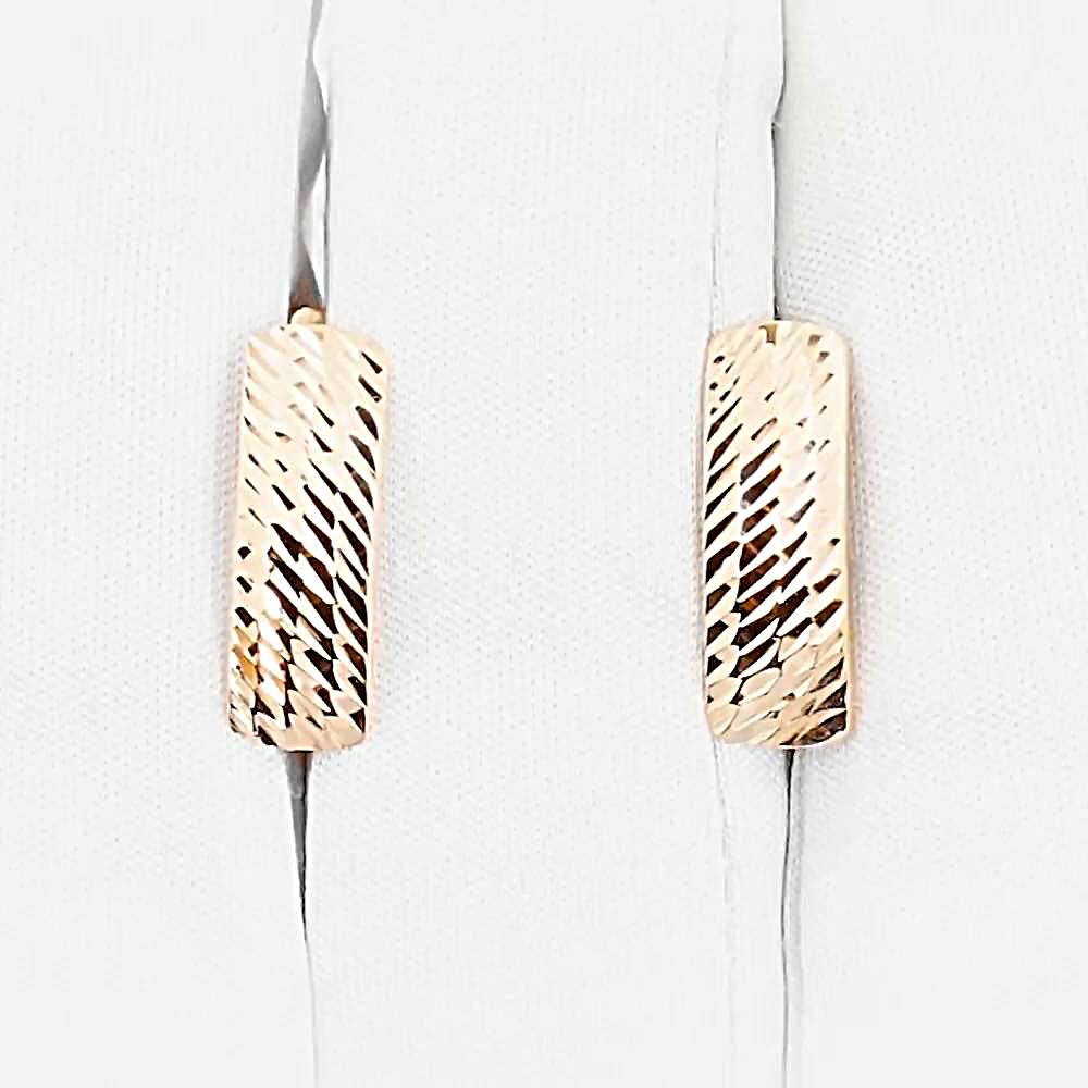 Серьги из красного золота 375 пробы 1