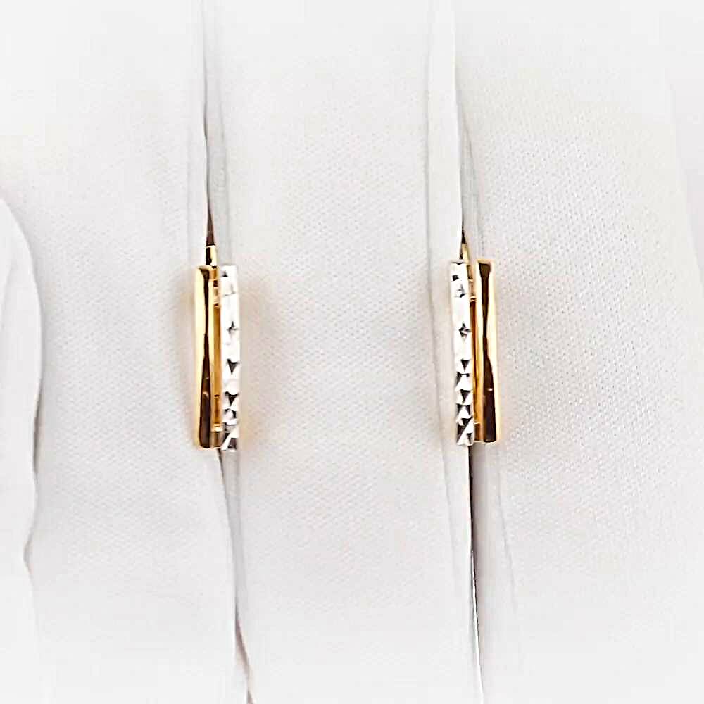 Серьги из красного золота 375 пробы 1