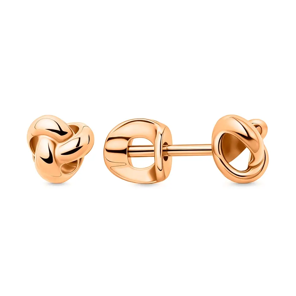 Серьги из красного золота 375 пробы 3