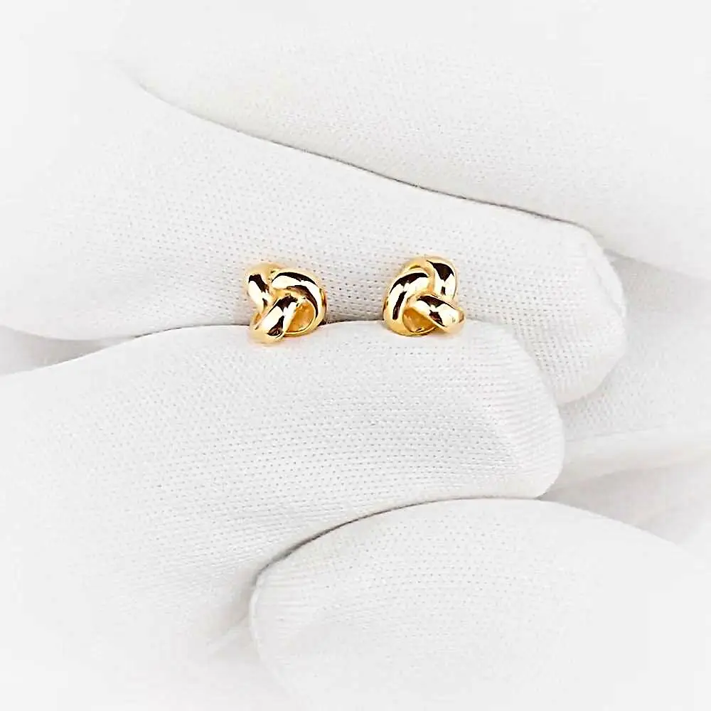 Серьги из красного золота 375 пробы 2