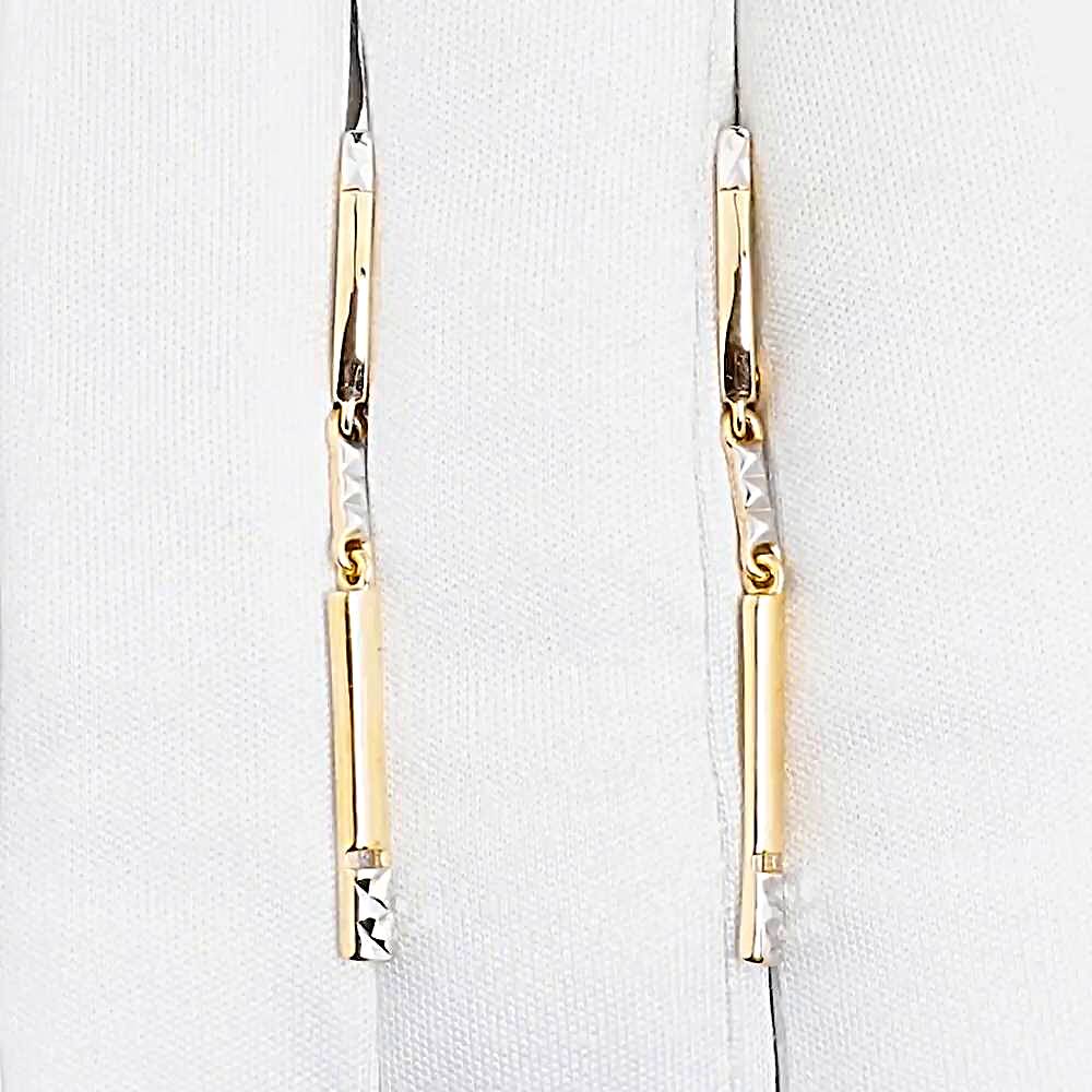 Серьги из красного золота 585 пробы Серьги из красного золота 585 пробы