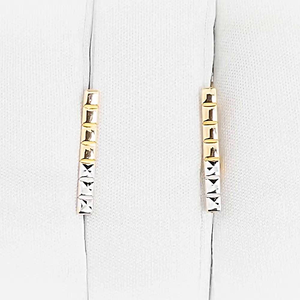 Серьги из красного золота 585 пробы