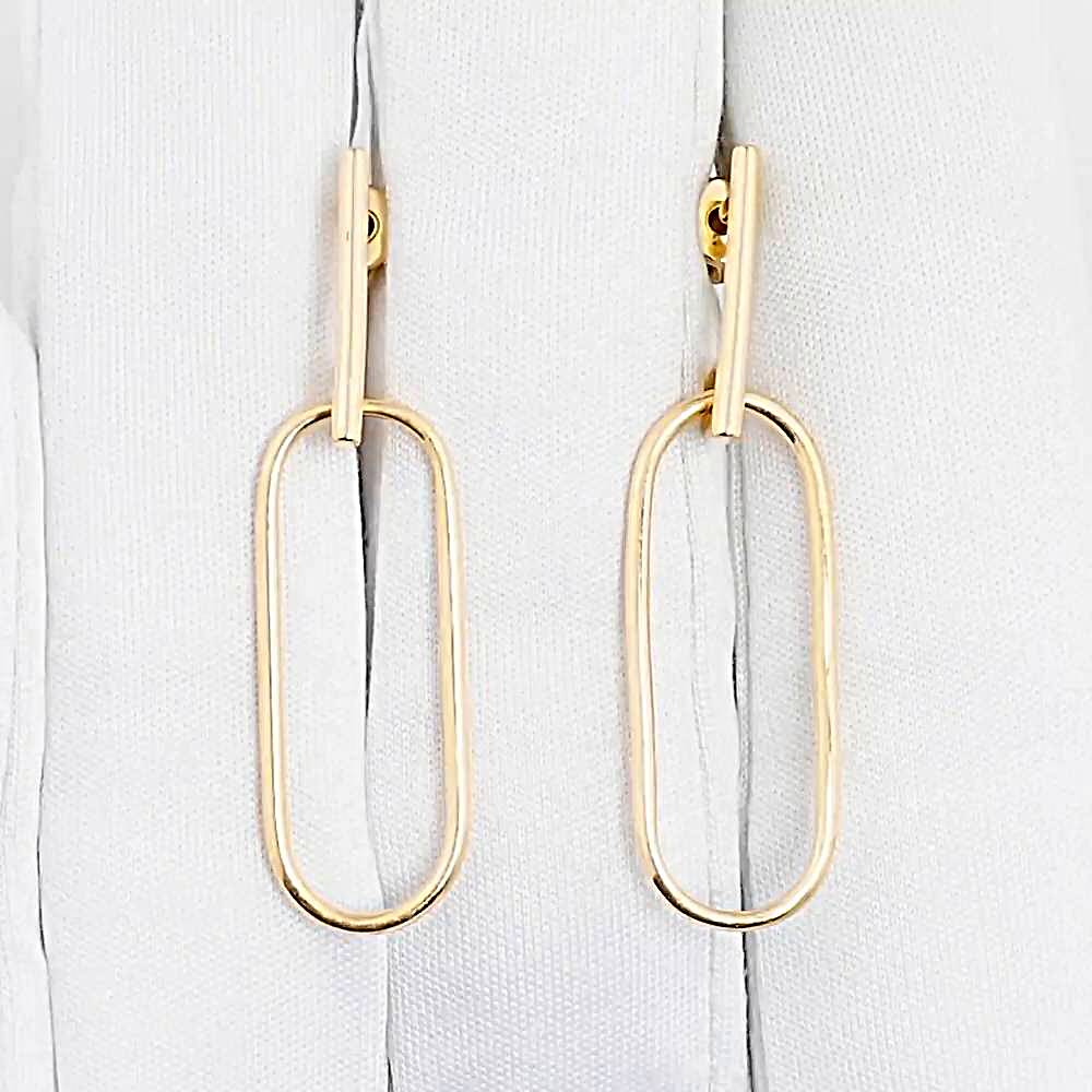 Серьги из красного золота 585 пробы Серьги из красного золота 585 пробы