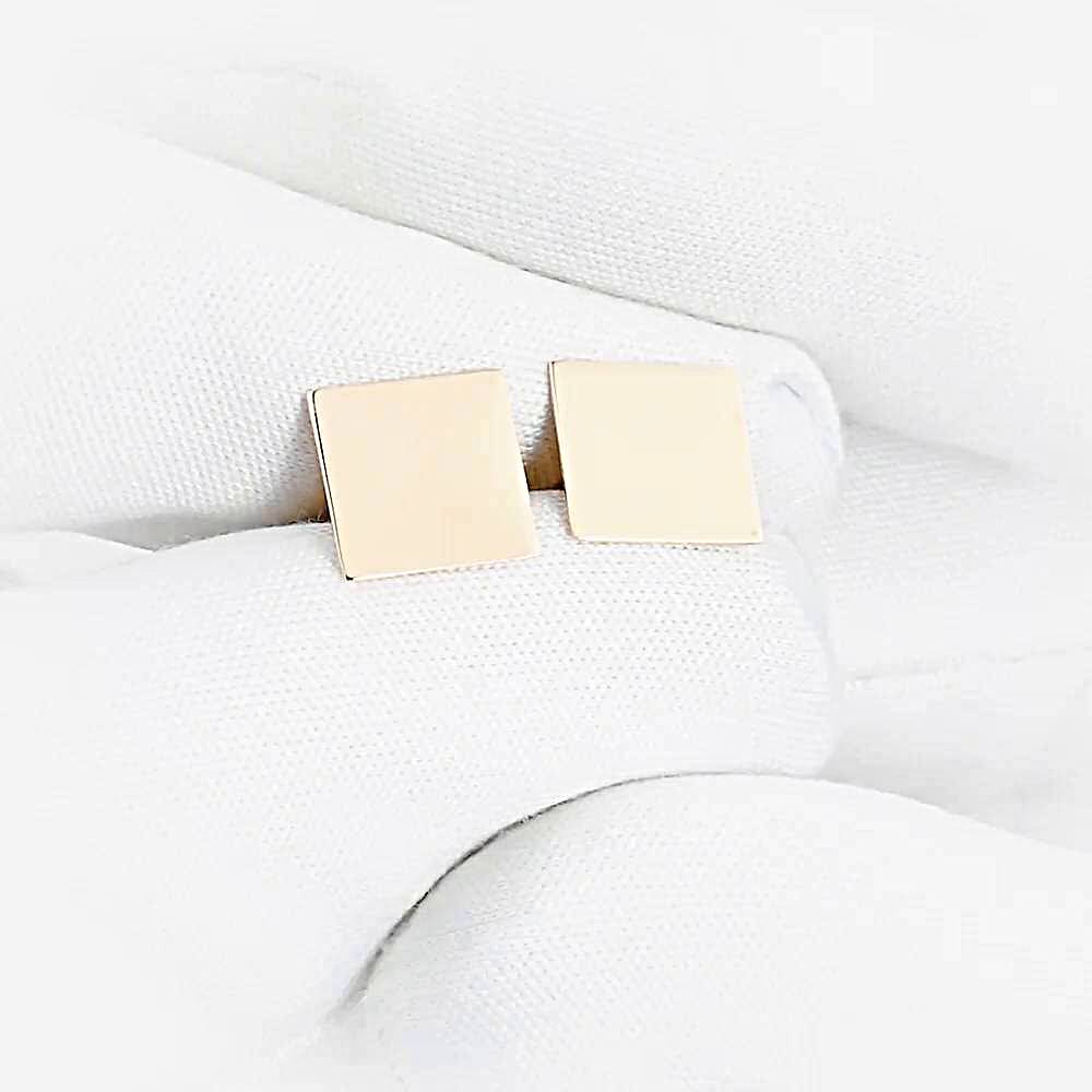 Серьги из красного золота 585 пробы