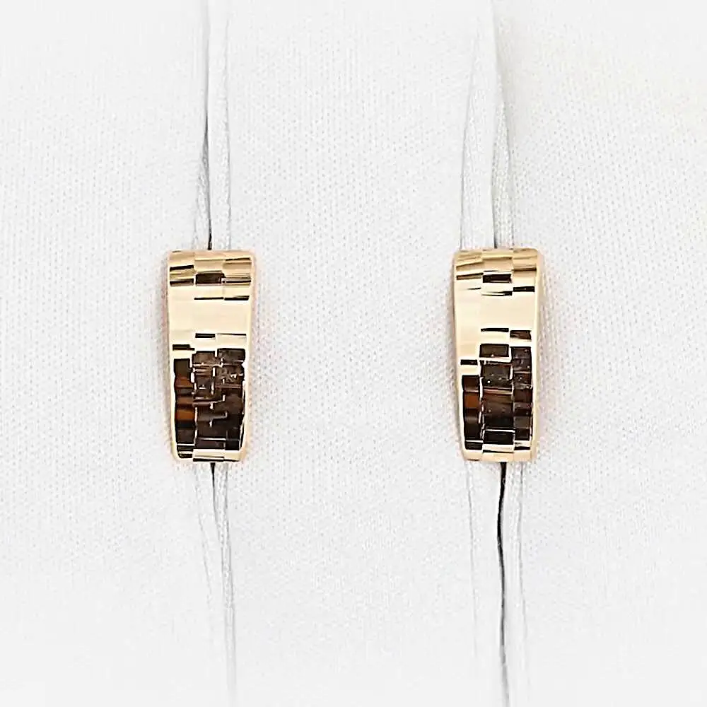Серьги из красного золота 585 пробы 2