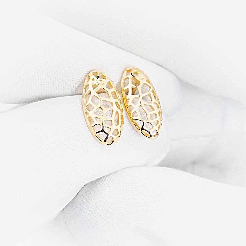 Серьги из красного золота 585 пробы Серьги из красного золота 585 пробы