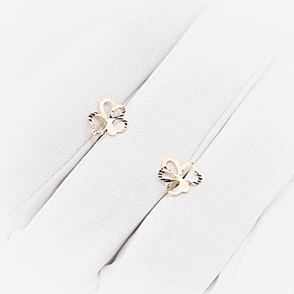 Серьги из красного золота 585 пробы