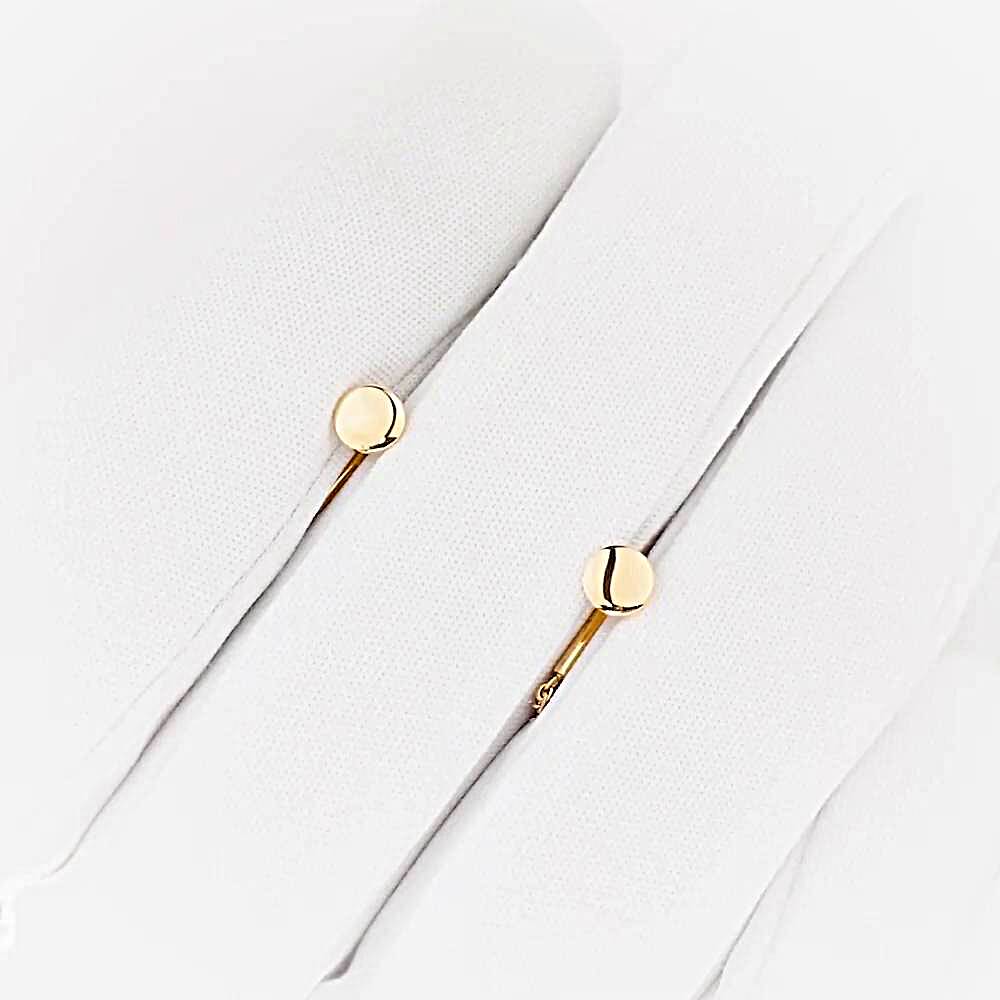 Серьги из красного золота 585 пробы