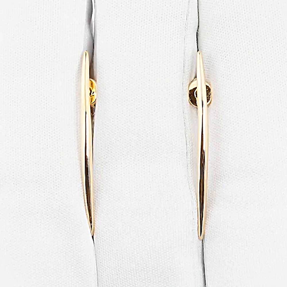 Серьги из красного золота 585 пробы