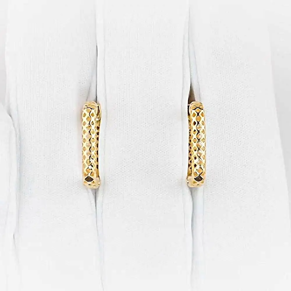 Серьги из красного золота 585 пробы 2