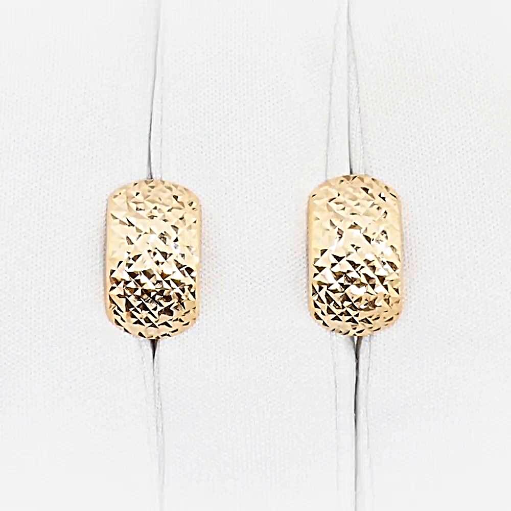 Серьги из красного золота 585 пробы 1
