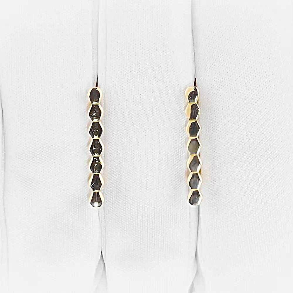 Серьги из красного золота 375 пробы 1