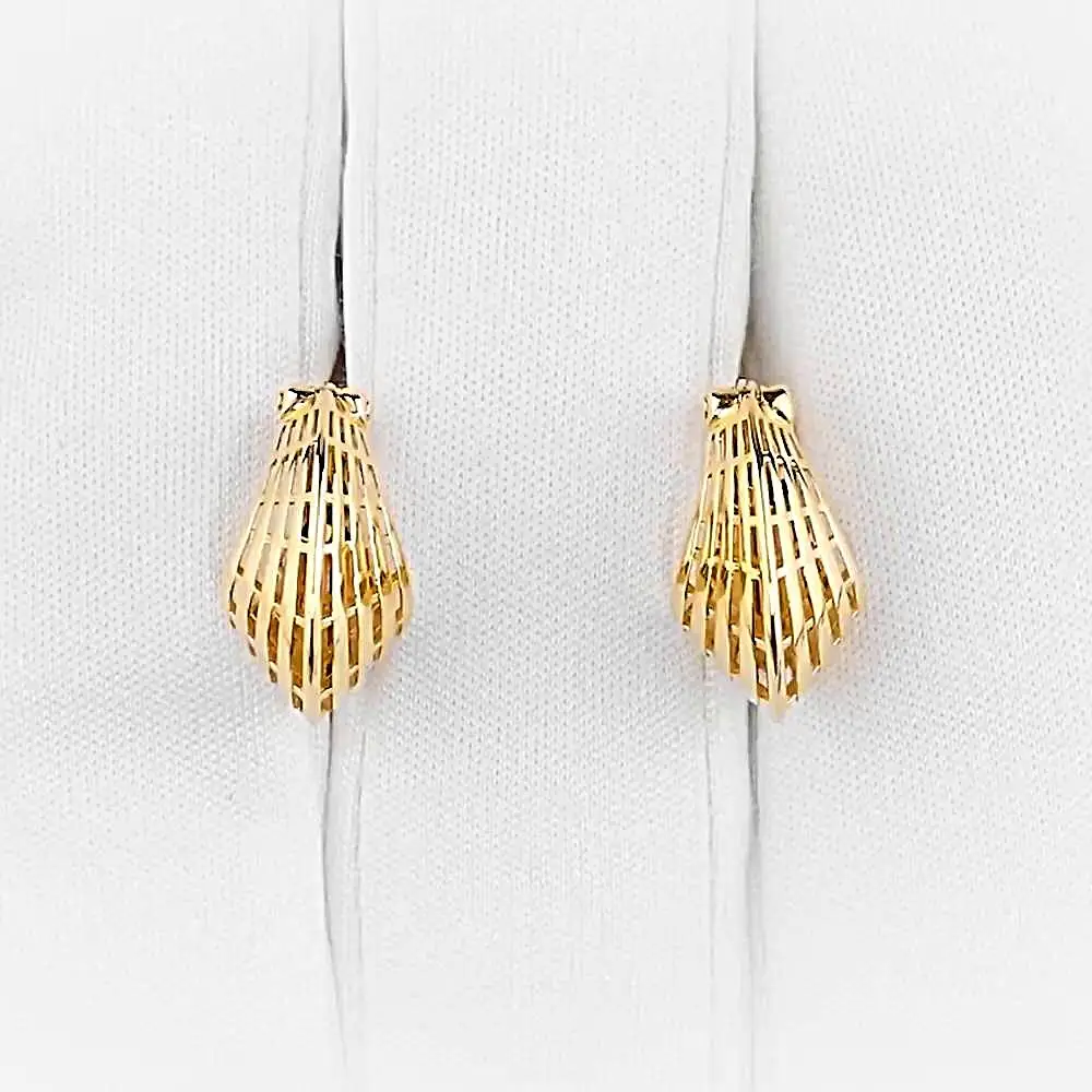 Серьги из красного золота 585 пробы 2