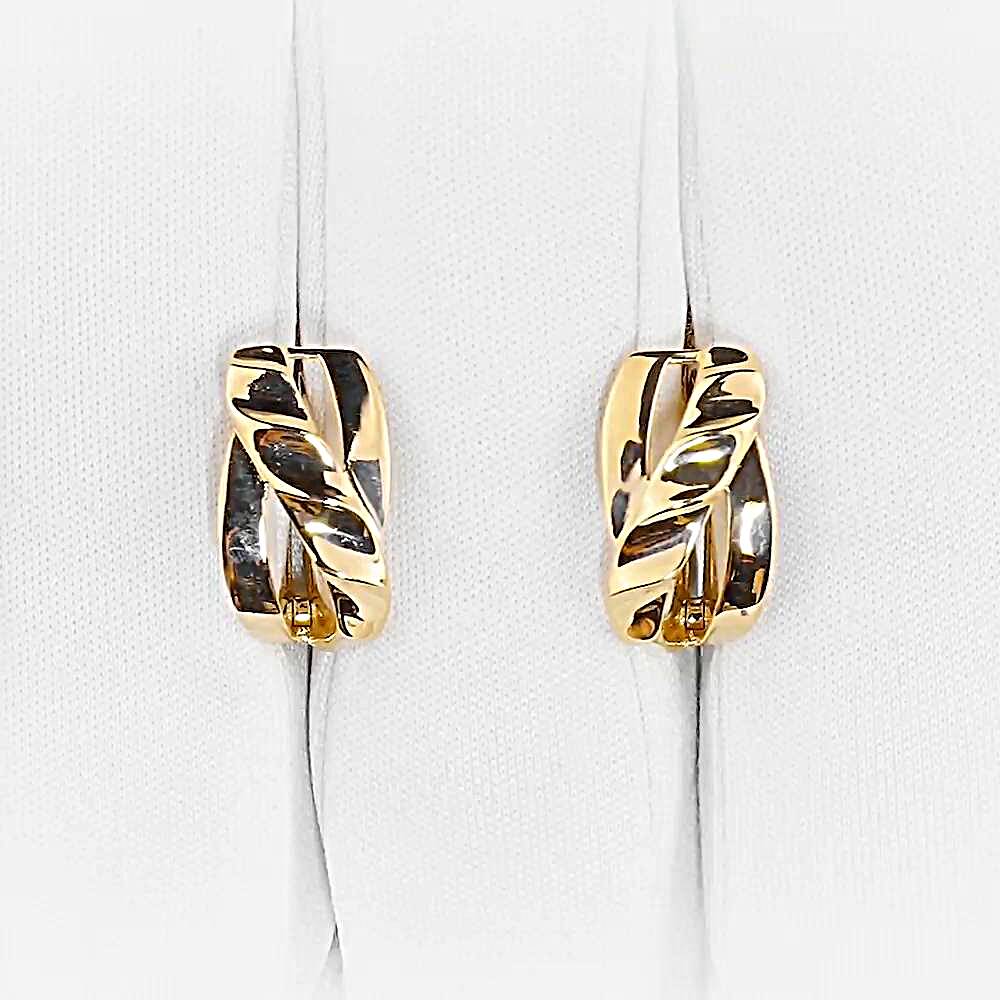 Серьги из красного золота 585 пробы 1