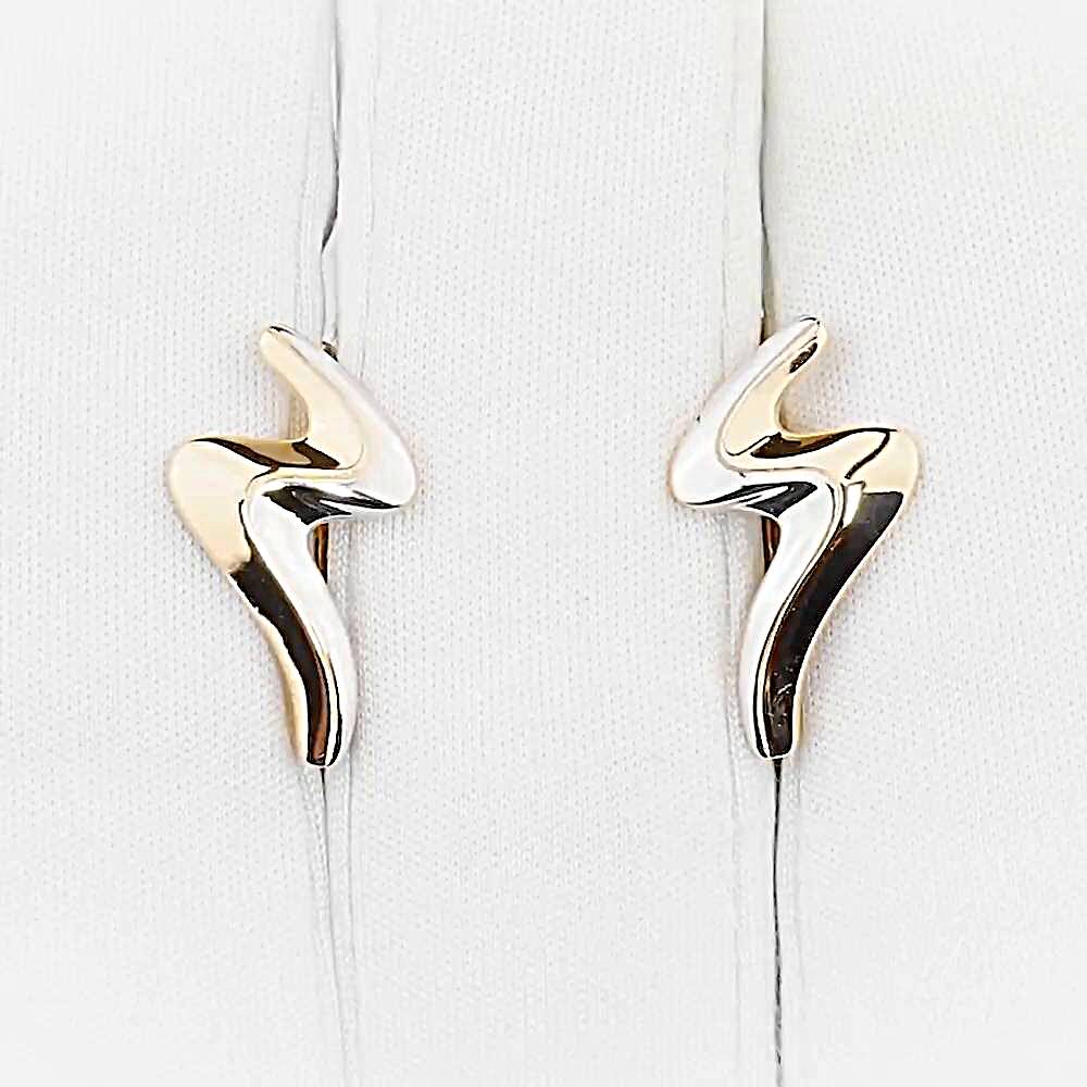 Серьги из красного золота 375 пробы 1