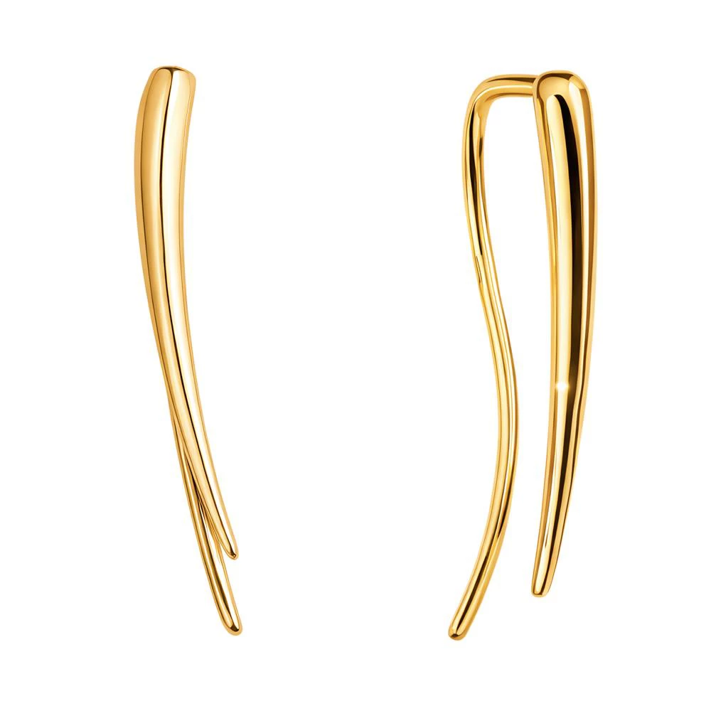 Серьги из красного золота 585 пробы