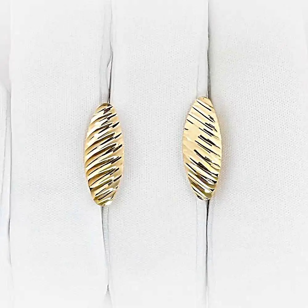 Серьги из красного золота 585 пробы 2
