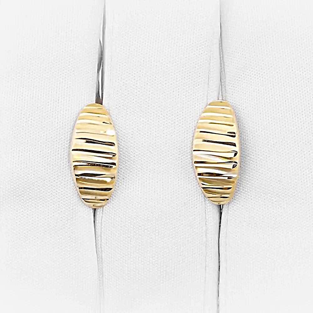 Серьги из красного золота 375 пробы 1