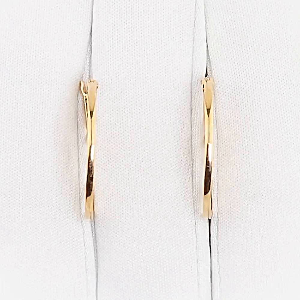 Серьги из красного золота 585 пробы 1