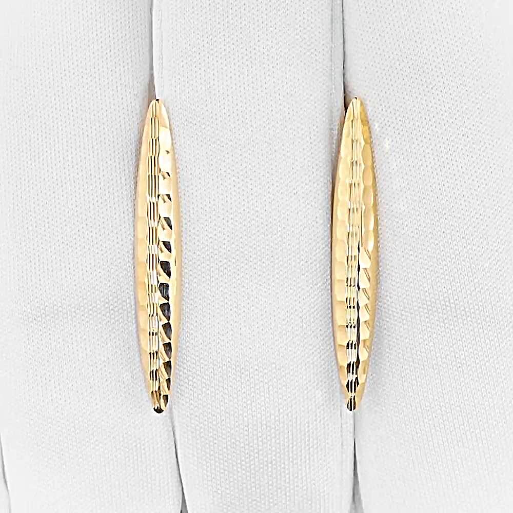 Серьги из красного золота 585 пробы 1