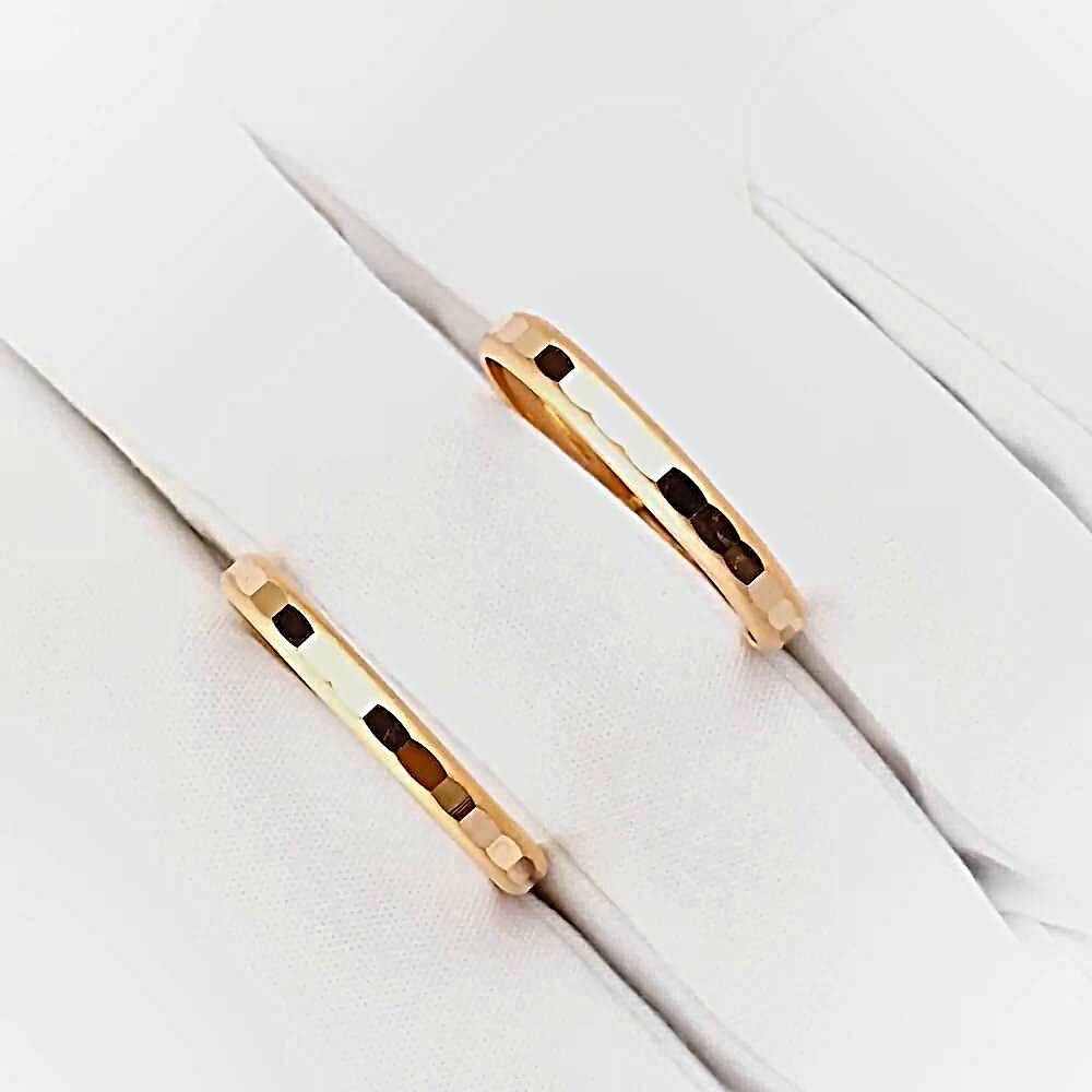 Серьги конго из красного золота 585 пробы 1