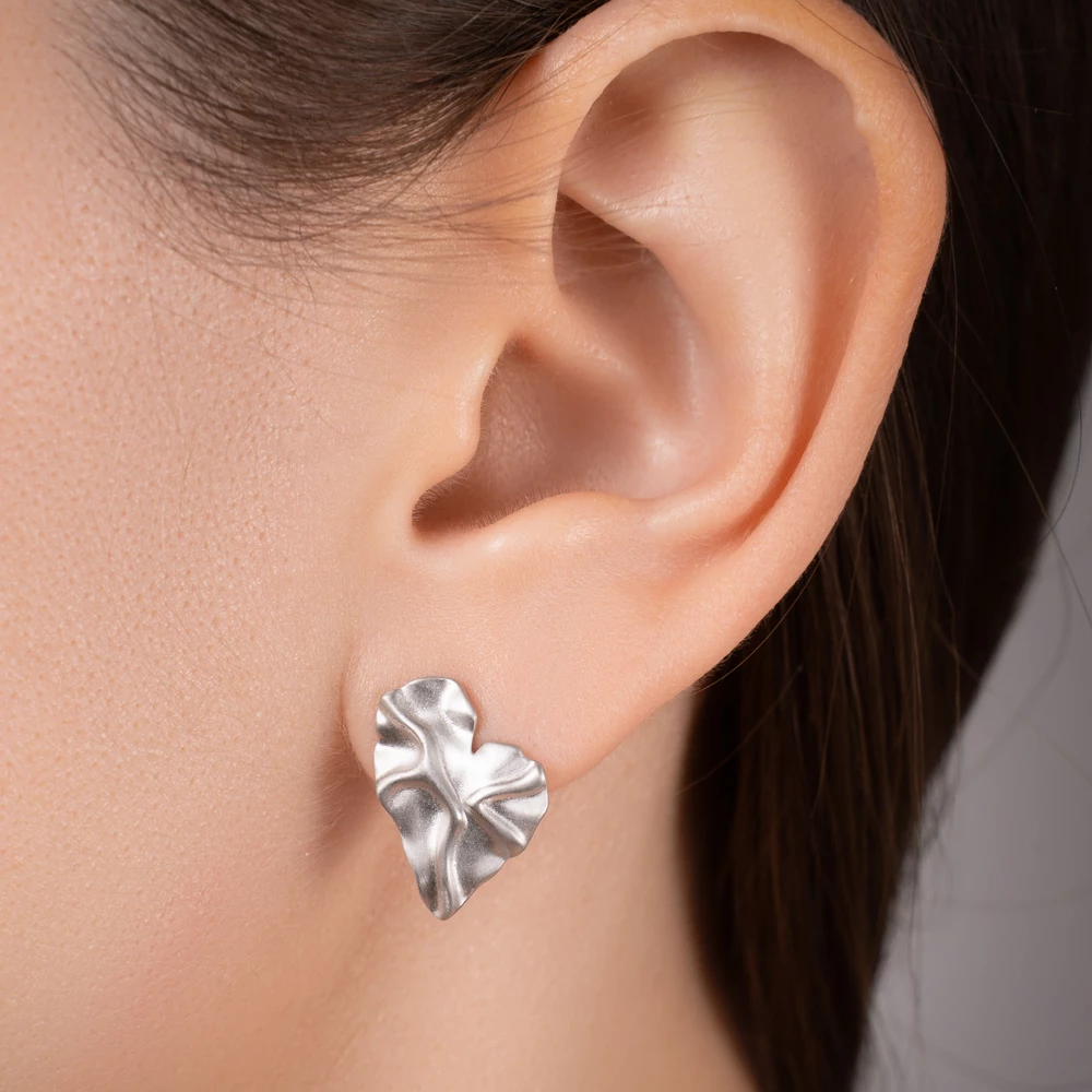 Серьги из красного золота 585 пробы