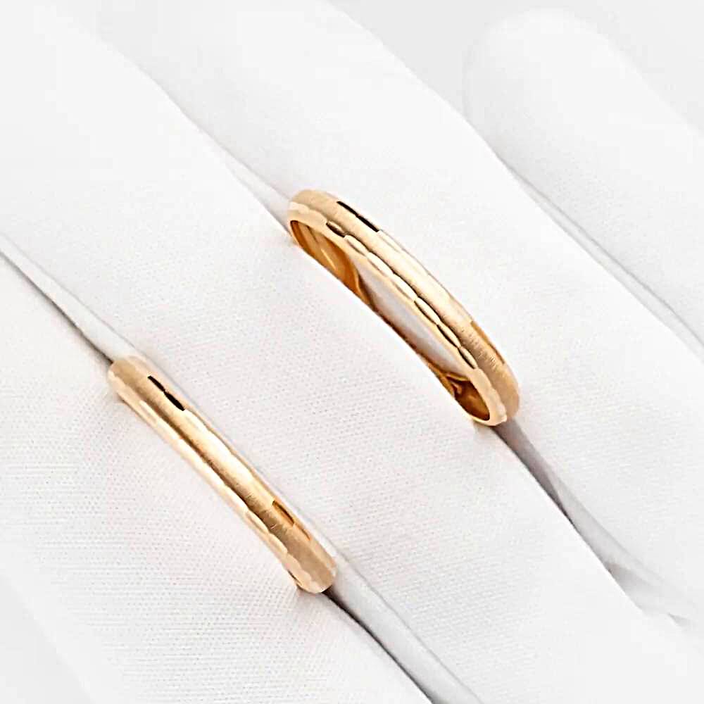 Серьги конго из красного золота 375 пробы 1