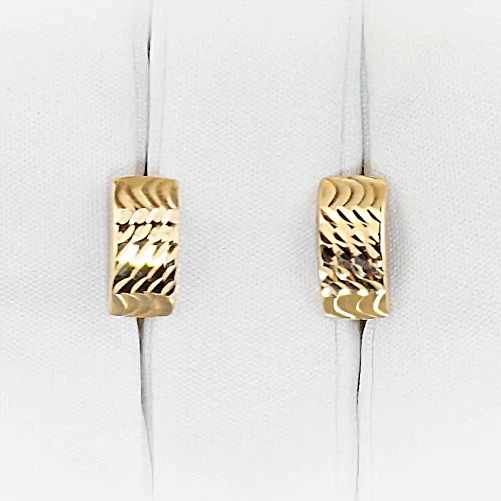 Серьги из красного золота 585 пробы 1