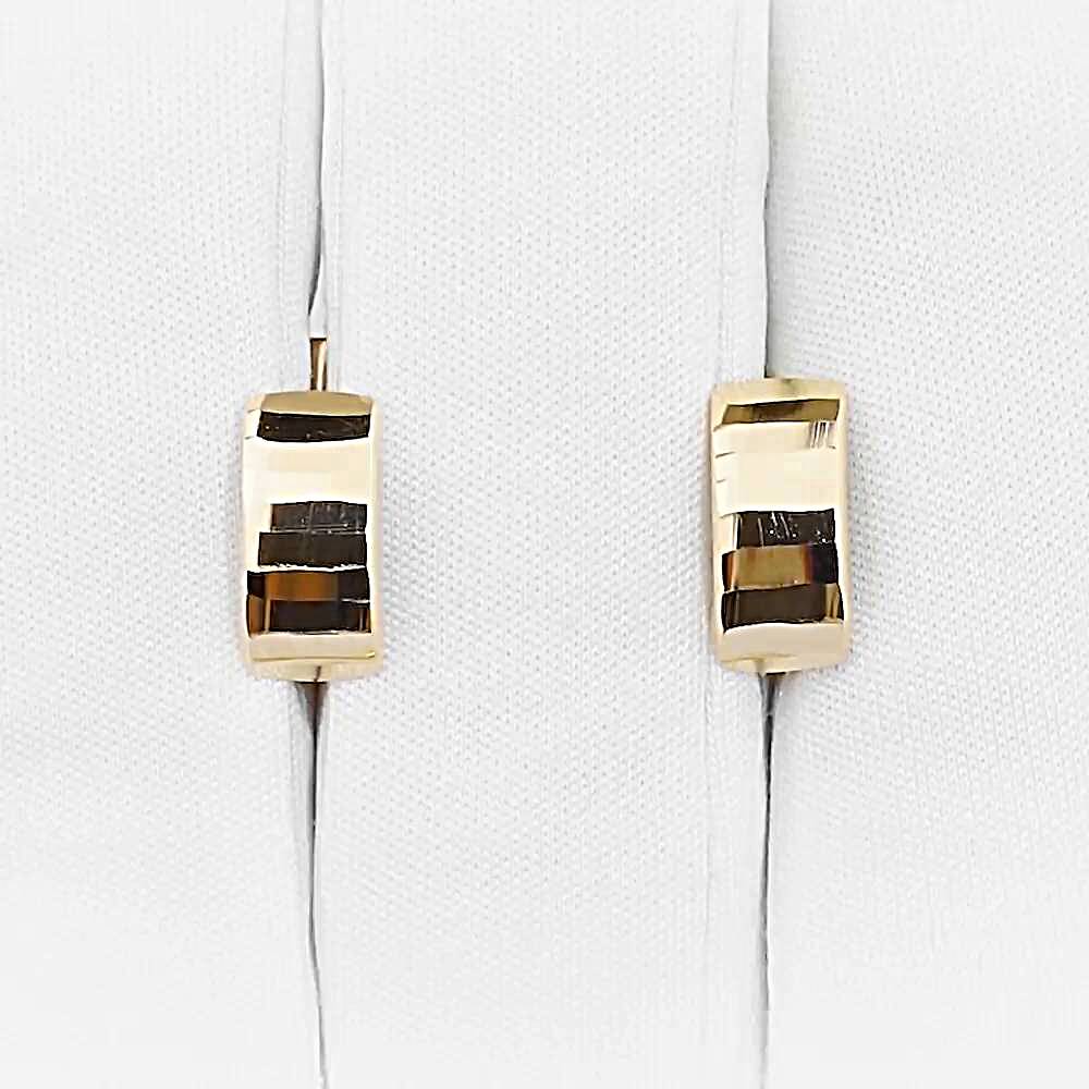 Серьги из красного золота 375 пробы 1