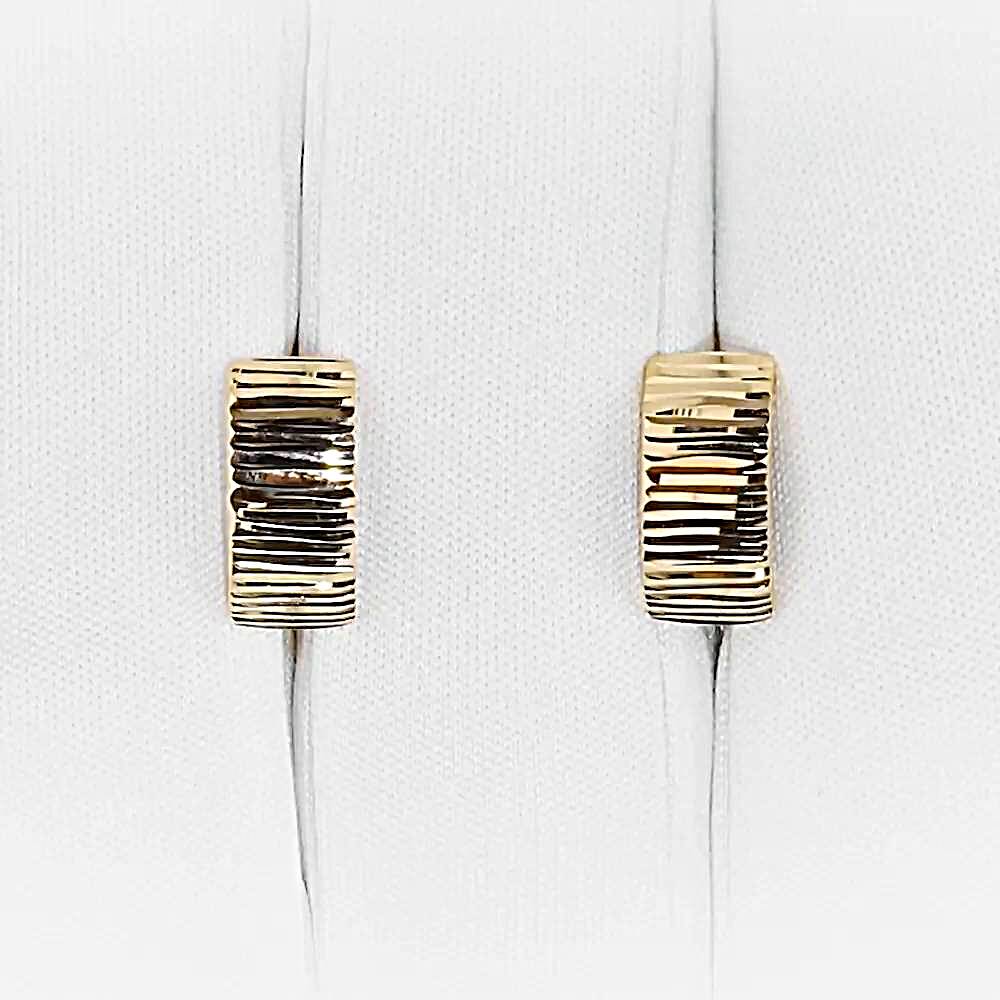Серьги из красного золота 585 пробы 1