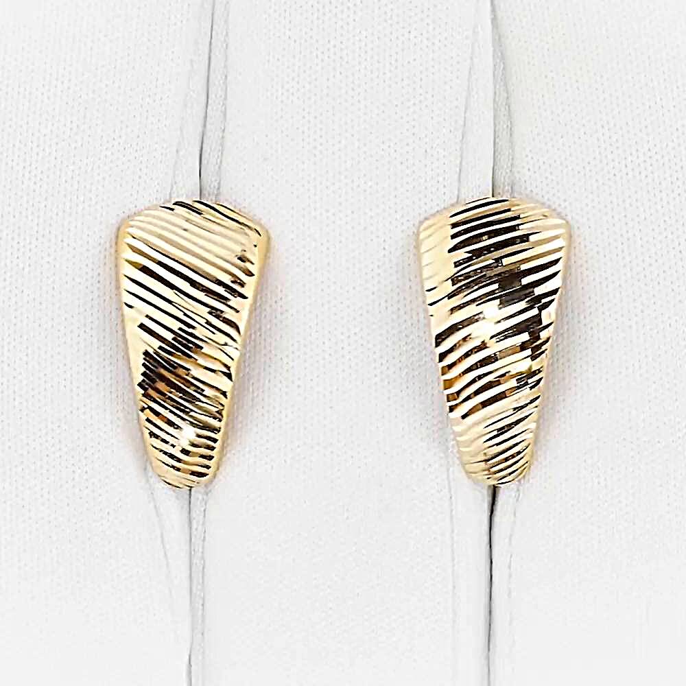 Серьги из красного золота 585 пробы 1