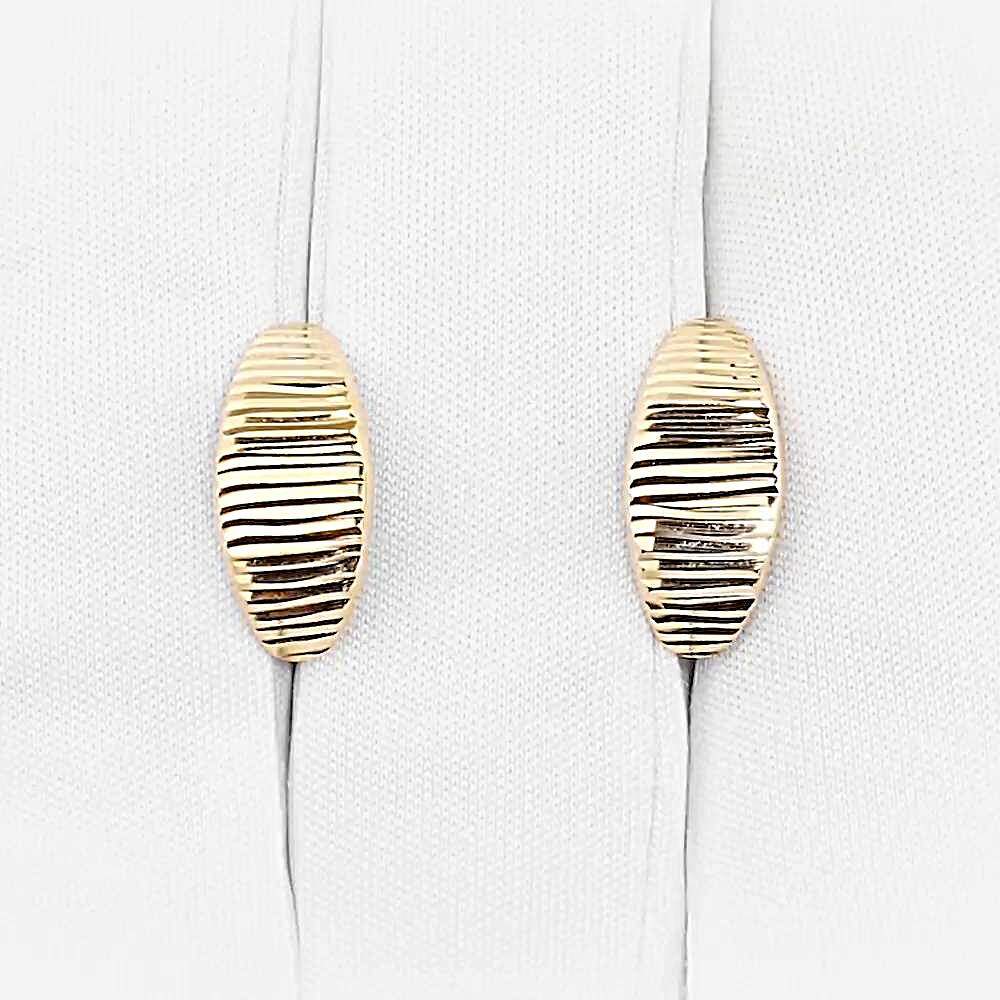 Серьги из красного золота 585 пробы
