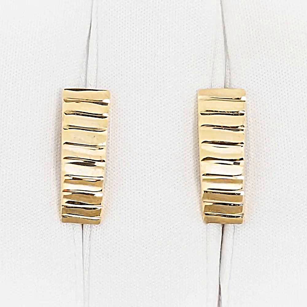Серьги из красного золота 375 пробы