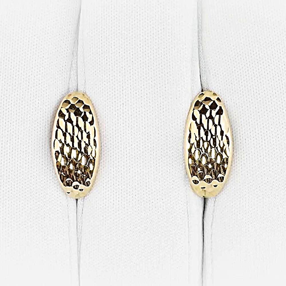 Серьги из красного золота 375 пробы 1