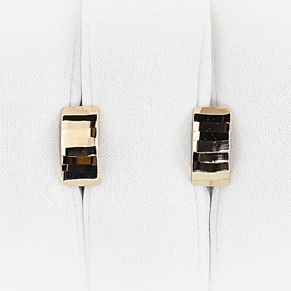 Серьги из красного золота 585 пробы 2