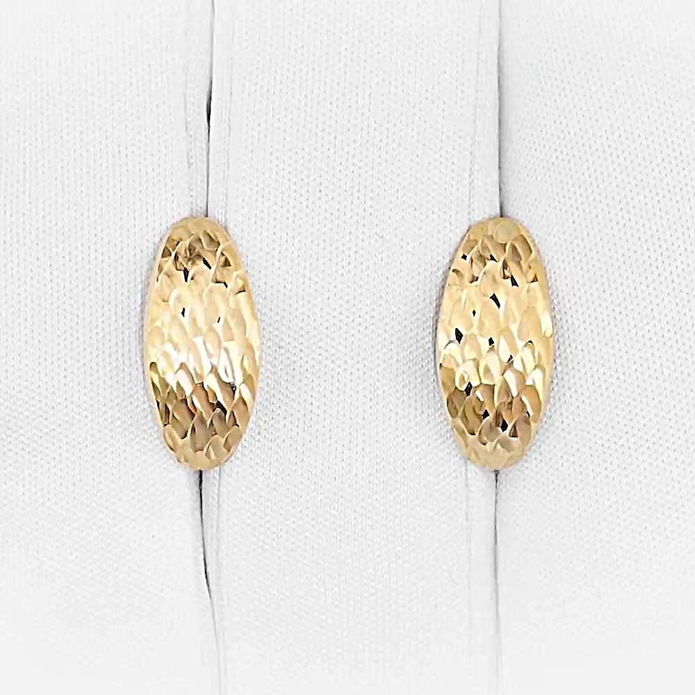 Серьги из красного золота 585 пробы 1