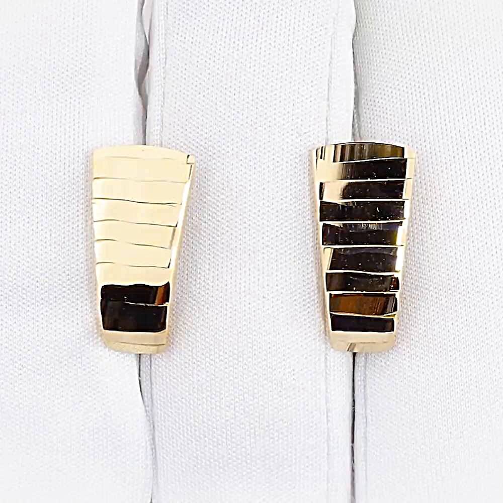 Серьги из красного золота 585 пробы
