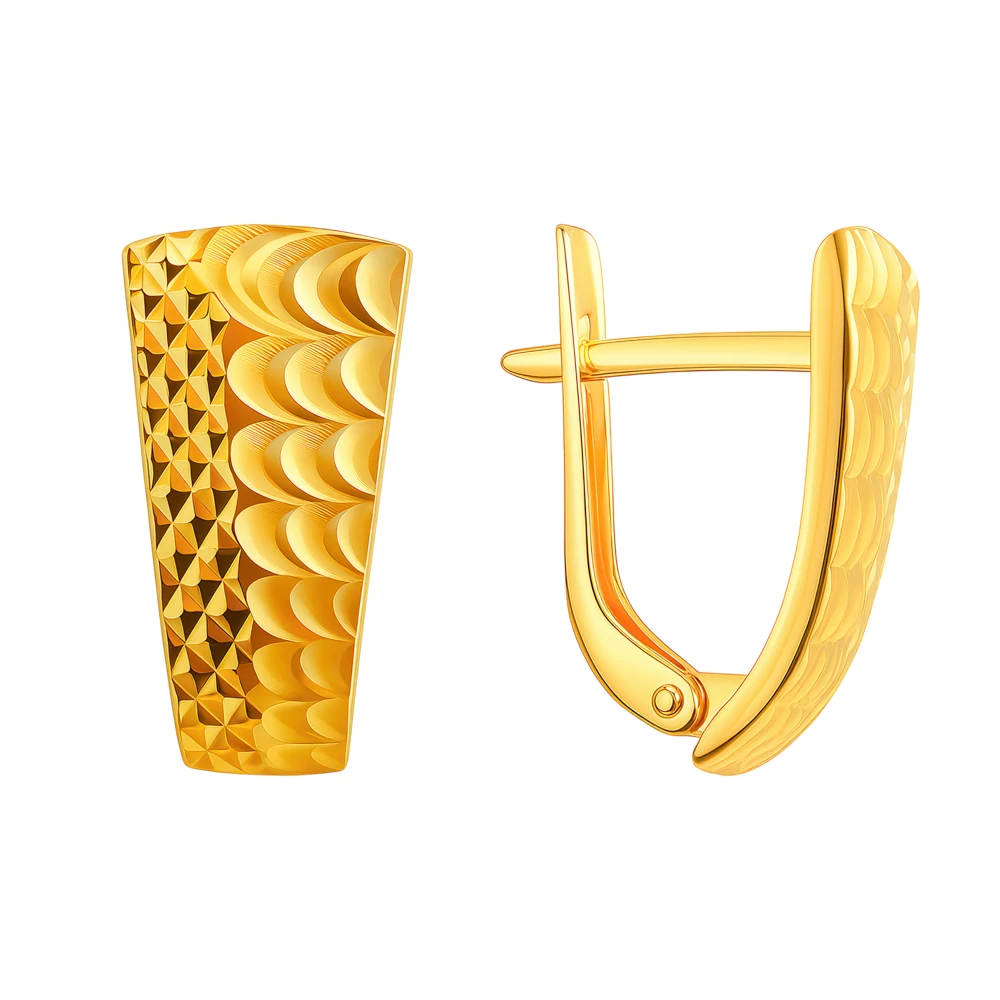 Серьги из красного золота 375 пробы Серьги из красного золота 375 пробы