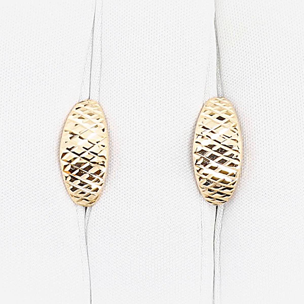 Серьги из красного золота 585 пробы 1