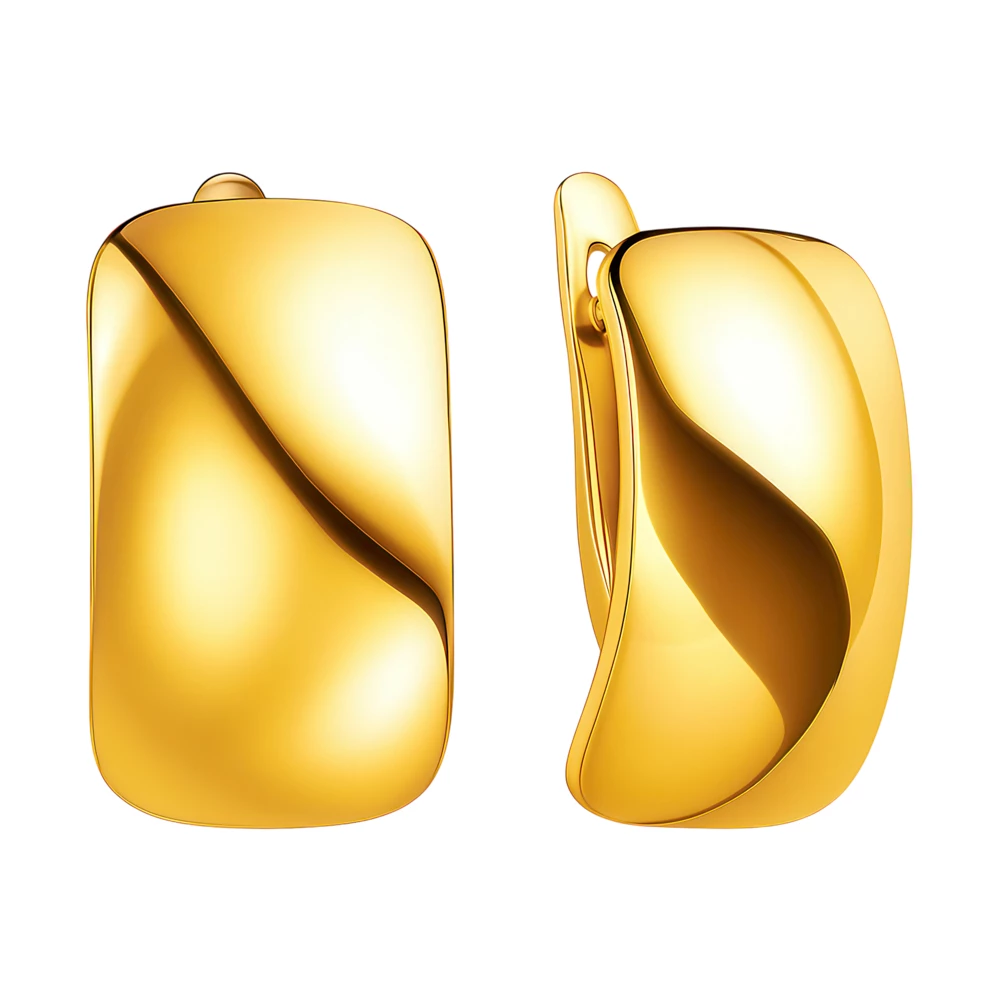 Серьги из красного золота 375 пробы Серьги из красного золота 375 пробы